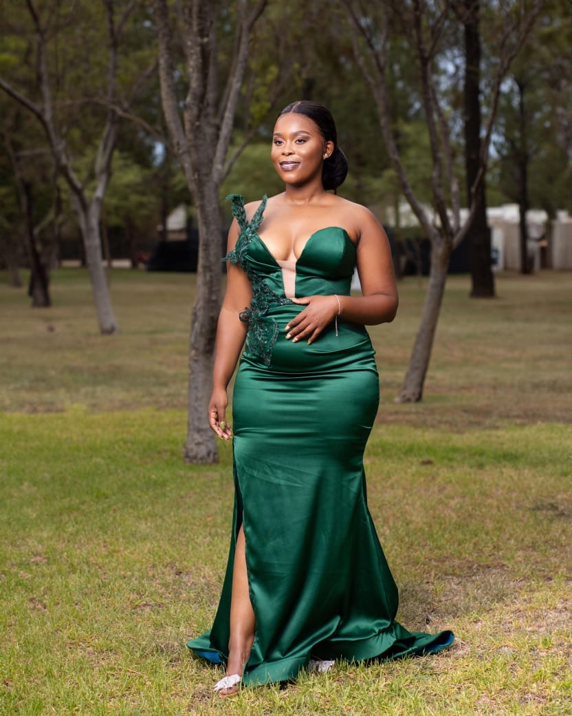 GREEN MERMAID DRESS
