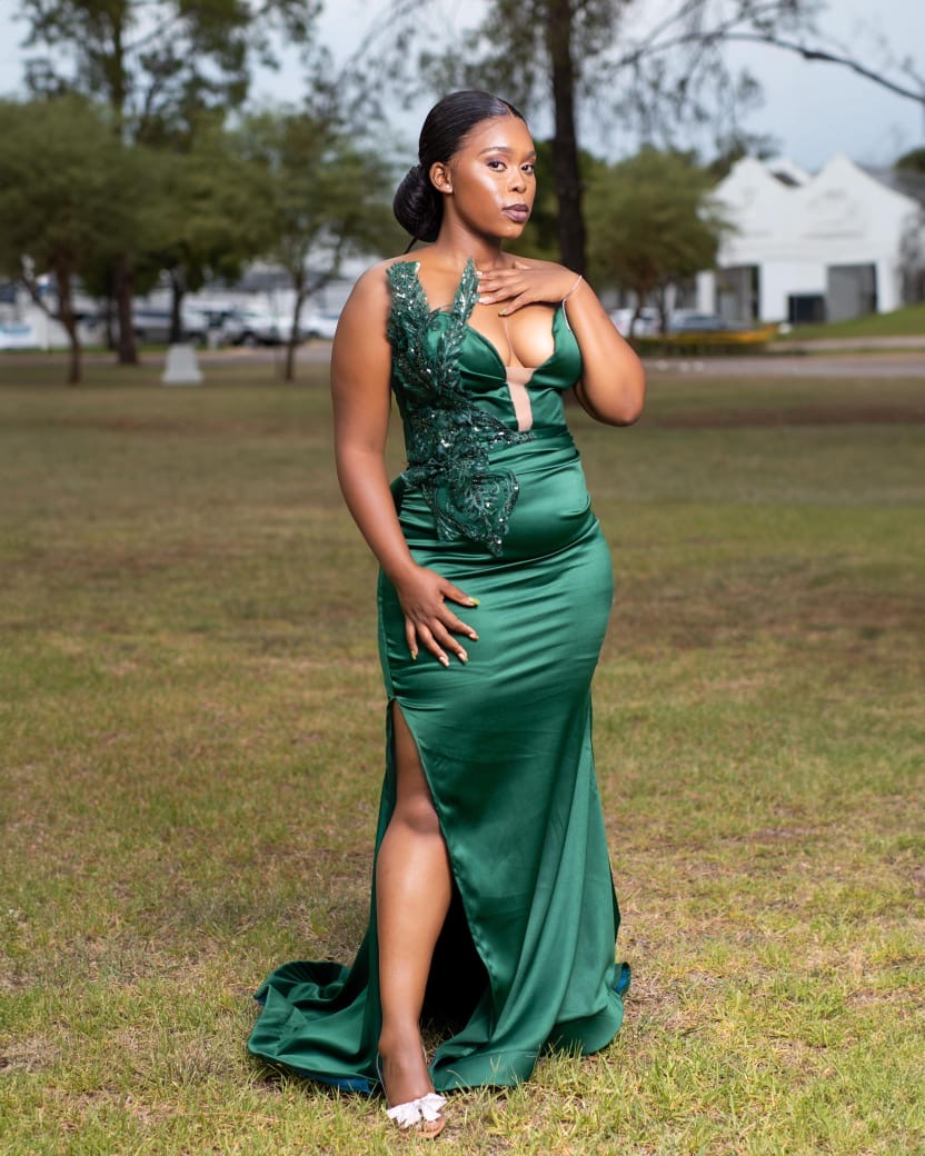 GREEN MERMAID DRESS