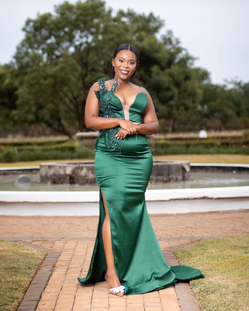 GREEN MERMAID DRESS