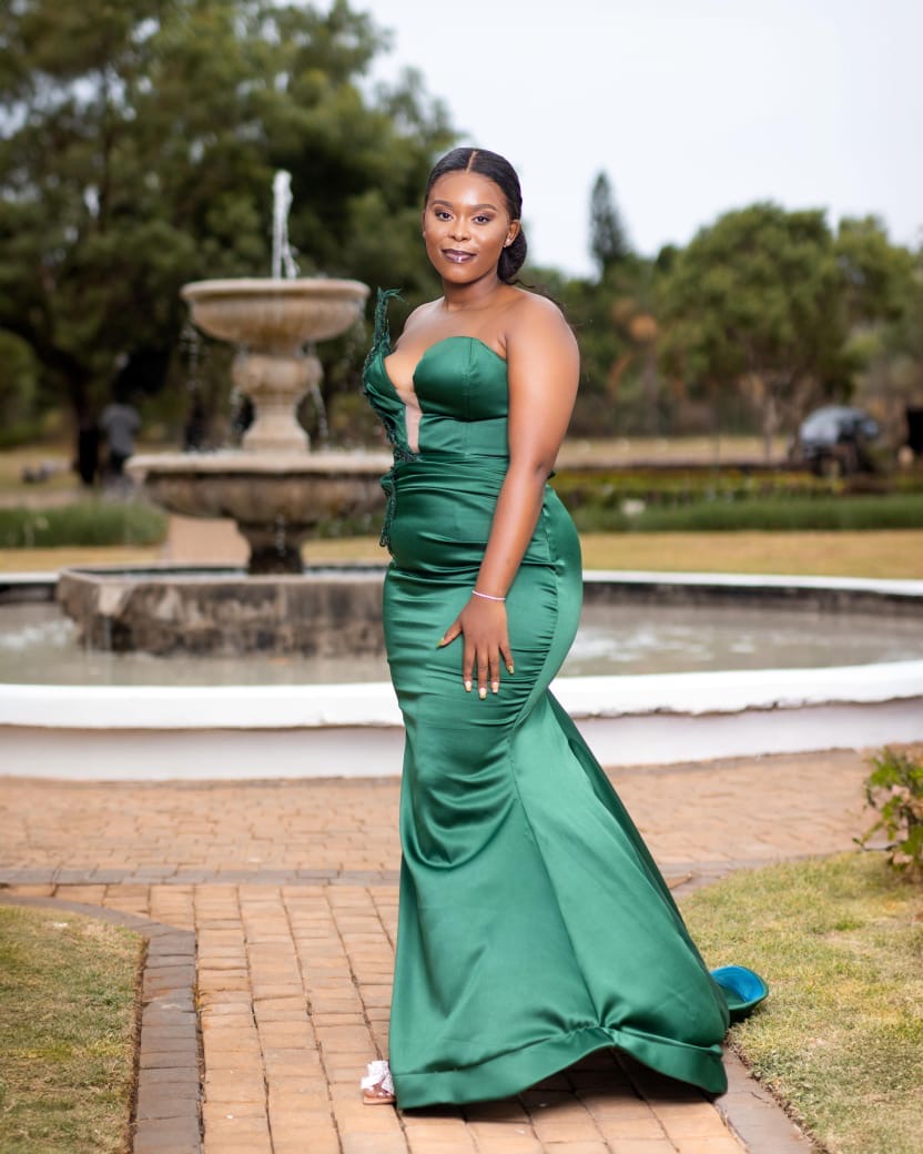 GREEN MERMAID DRESS