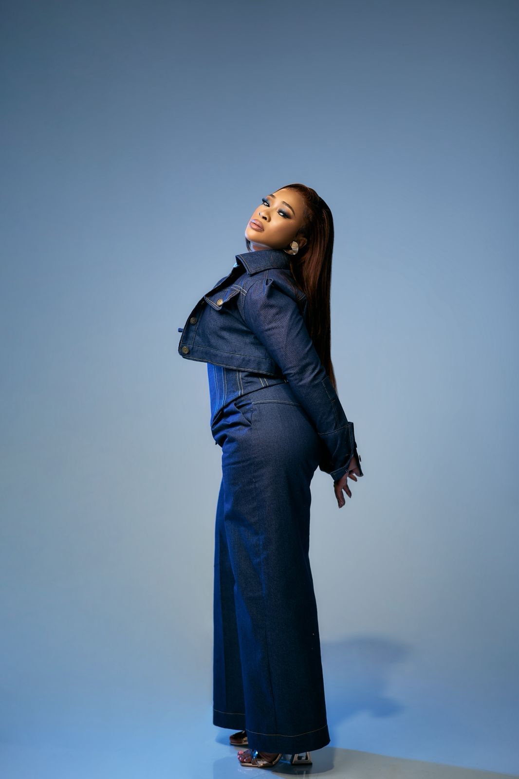 THREE PIECE DENIM SET