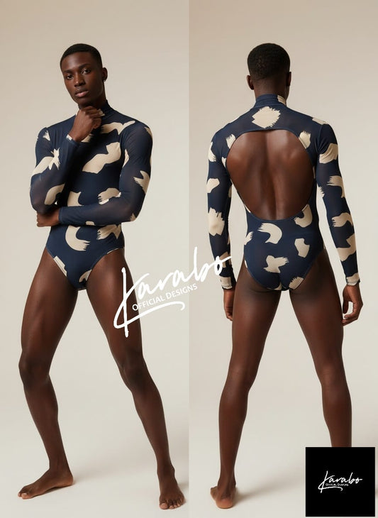 MEN'S LONG SLEEVE BODICON (Transparent)